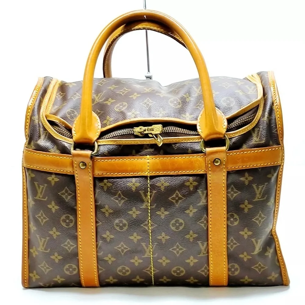 Louis Vuitton Sac Chaussures Brown Monogram Travel Bag